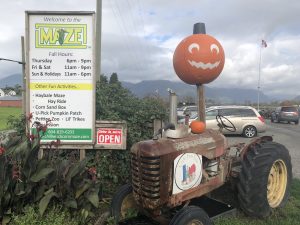 Chilliwack Corn Maze and Pumpkin Farm Tractor